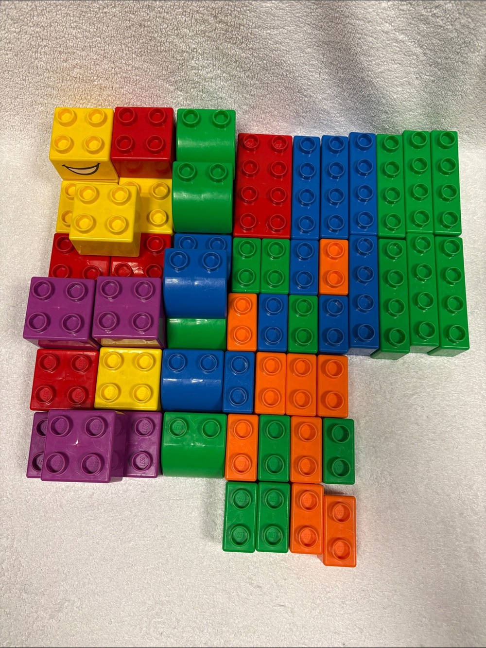 Lego quatro large Lego larger than duplo Interlocking Building Blocks Set